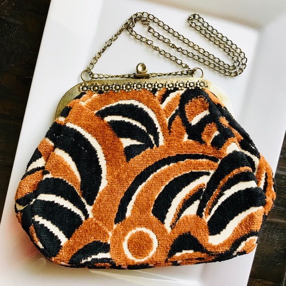 Handbags - Vintage Velvet Clutch Purse